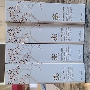 4 Brand New Arbonne RE9 Advanced Smoothing Facial Cleansers